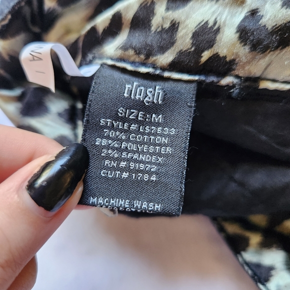 Clash Jeans USA Mini Blue Short Shorts with Belt - Picture 6 of 7